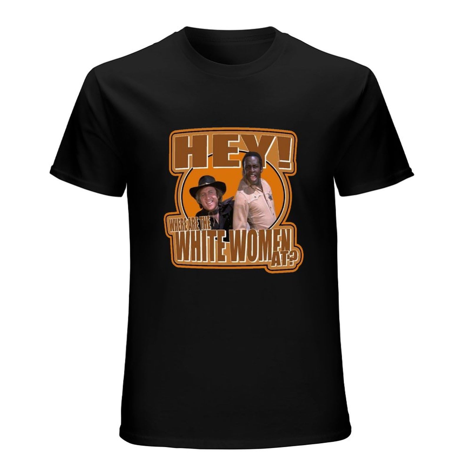 Lectoure Pure Men's Blazing Saddles Movie Tee T Shirt Black XXL