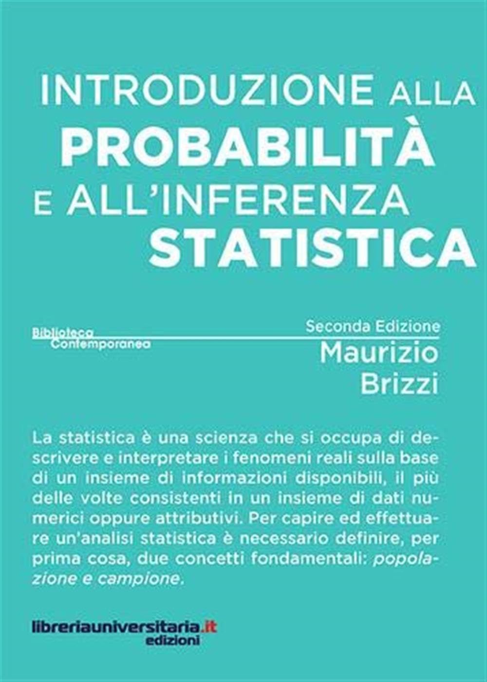 Introduzione Alla Probabilità E All'inferenza Statistica - 4