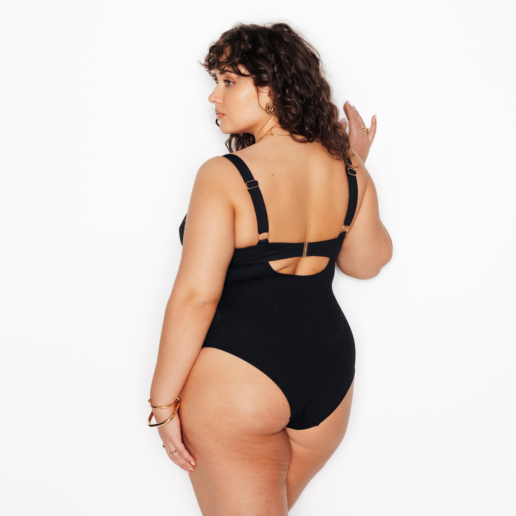 Maillot de Bain 1 pièce - Noir - Malou - Femme