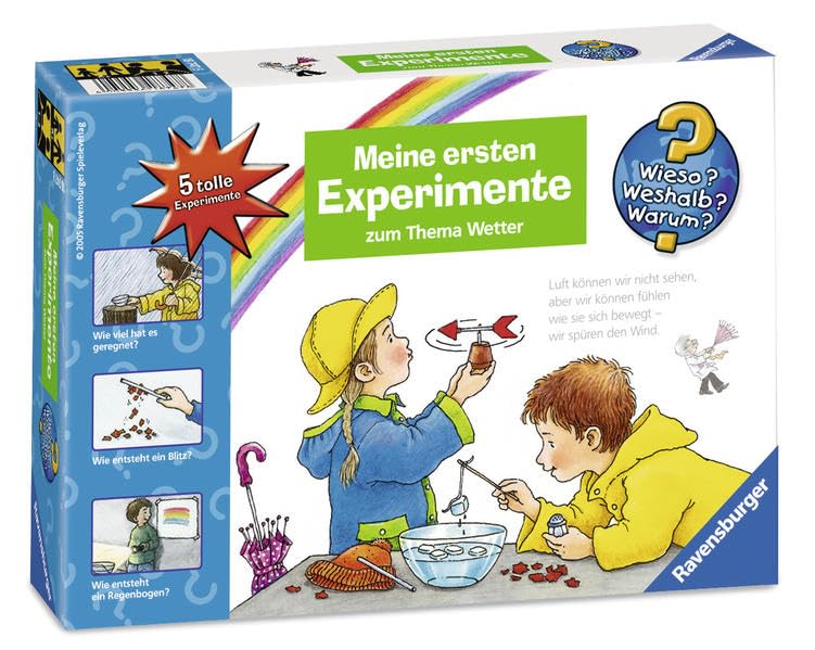 Wieso? Weshalb? Warum? Mini-Experimente Wetter