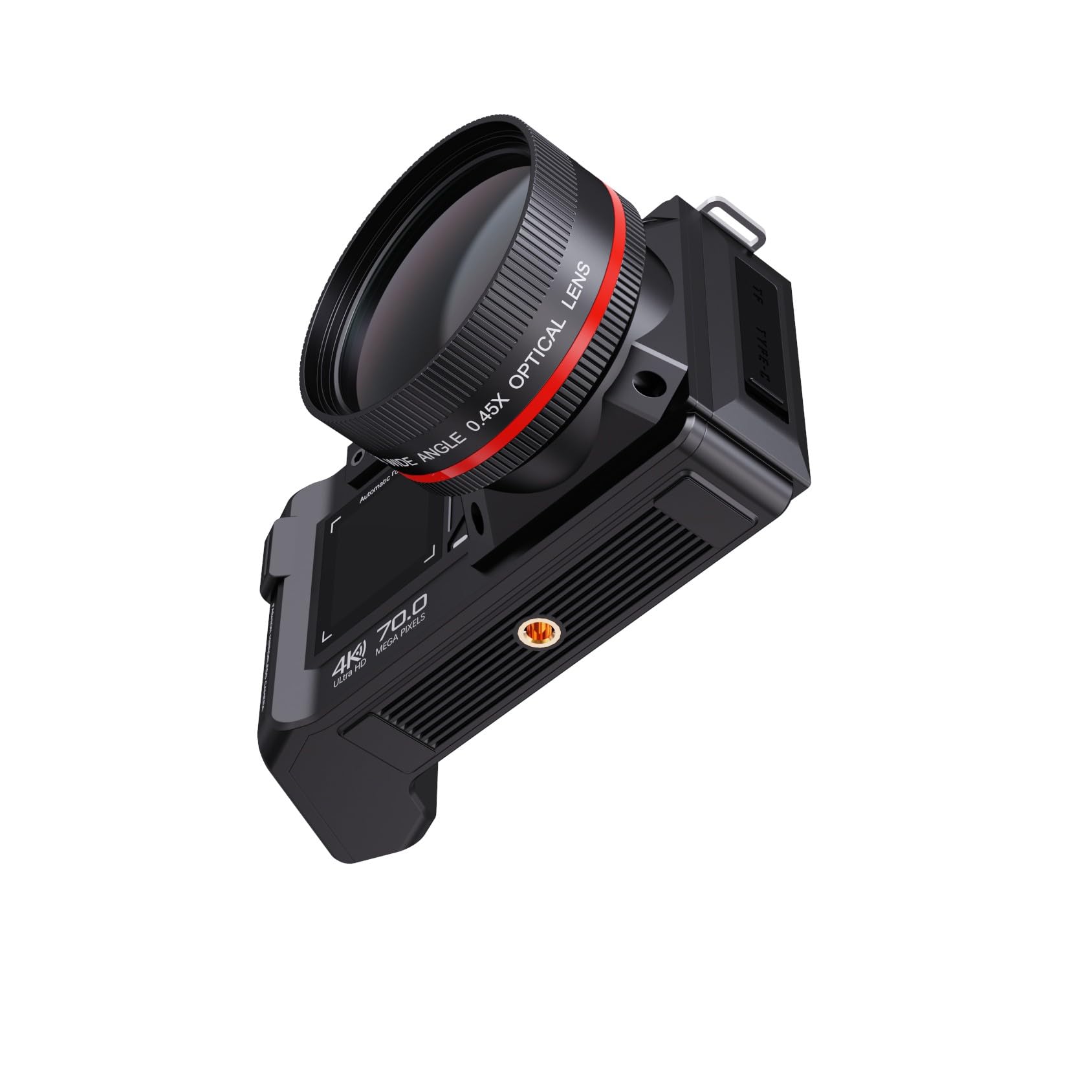 Cámara Digital sin Espejo de 96 MP, Video 4K, Zoom 50X, WiFi, Pantalla HD de 3.5 Pulgadas para Viajes, vlogging, fotografía, creación de Contenido