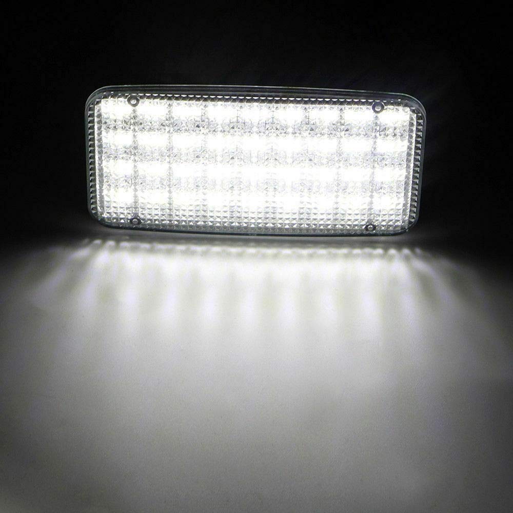 Lampada LED Da Soffitto Per Camper - 12-24V, Interruttore ON/OFF, Bianco Caldo, Montaggio A Parete - Foto 9