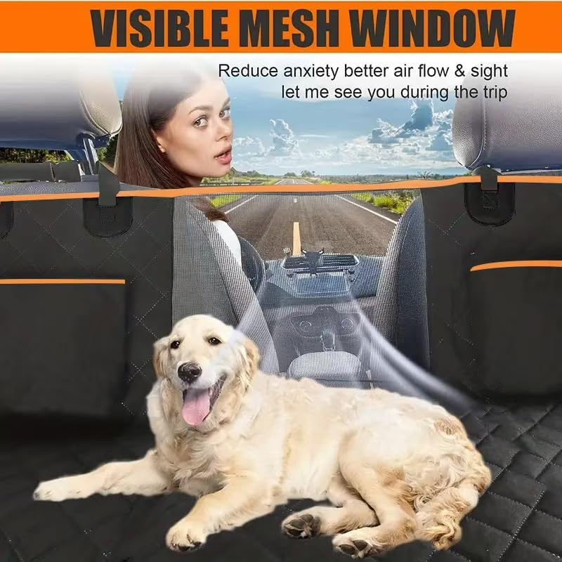 Housse de siège voiture pour chien pour voyager en Audi Q7 Q8 - 4