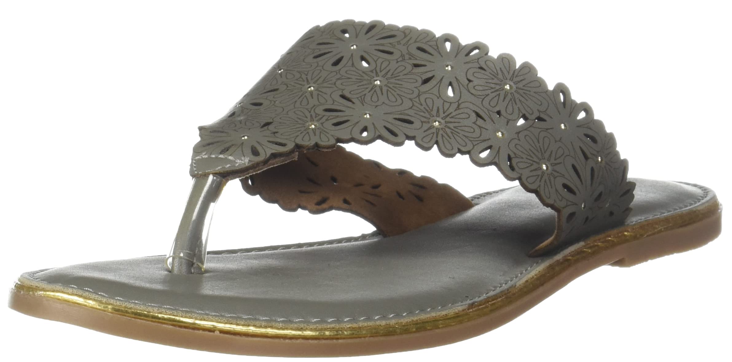 Bata Womens LEE Thong Grey Slipper-4 Kids UK (5712001) (B09W51B9N9) Amazon Price History, Amazon Price Tracker