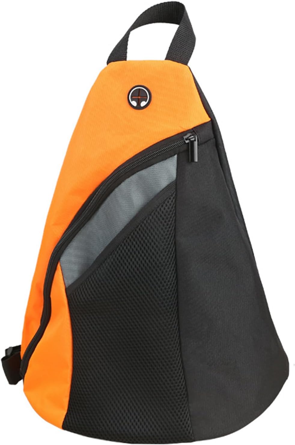 Pickleball Sling Bag for Women Men, Lightweight Pickleball Paddle Backpack | Portable Crossbody Backpack for Pickleball, Adjustable Pickle Ball Bag, Travel Sports Bag, 600D Water-Resistant, Mesh Pocket