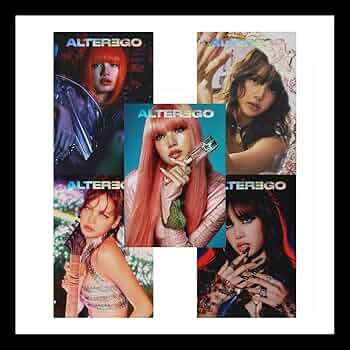 BLACKPINK LISA Alter Ego アルバム 5枚セット LISA [ALTER EGO] Album PHOTO BOOK 5 Ver SET /5 CD+5 Buch+