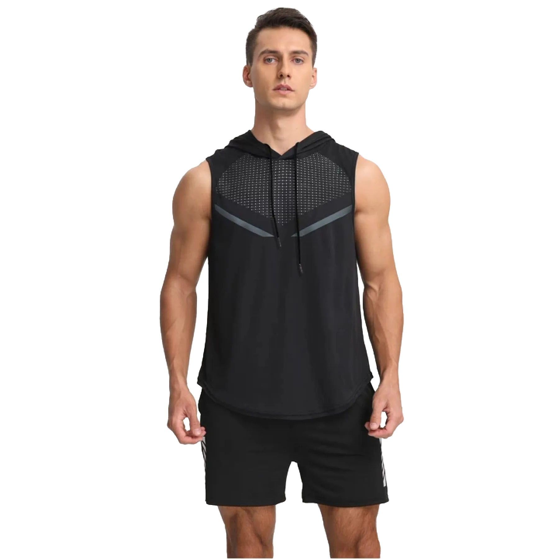 Chaleco para correr sin mangas que evita el sudor y calor en entrenamiento 7