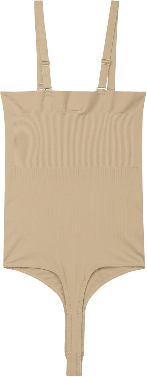 Strapless Bodysuit for Women Tummy Control Shapewear Body Shaper Tank Top - Image 6