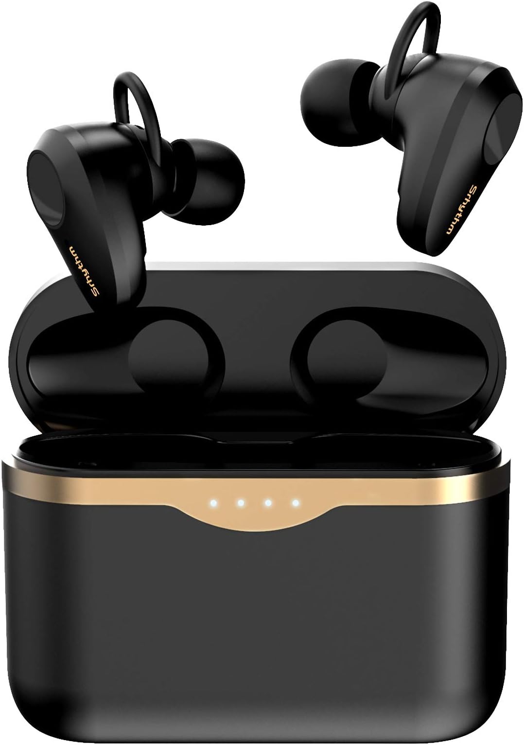 Wireless Earbuds Active Noise Cancelling,Srhythm S5 ANC Bluetooth 5.1 Earphones with 4 Mics,Touch Control,50 Hours' Playtime,Voice Assistant,HiFi Stereo for Sports,Travel