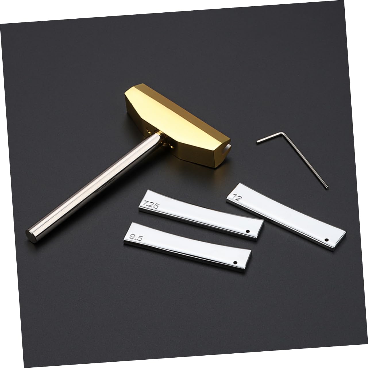 Gatuida Strumenti Per Liutaio Pressa Per Punti Di Contatto Per Chitarra e Basso Kit Di Riparazione Per Tastiera Con Accessori Per Manutenzione Di Strumenti Musicali