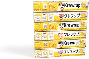 Krewrap Plastic Cling Wrap, Pack of 6: The Ultimate Kitchen Essential