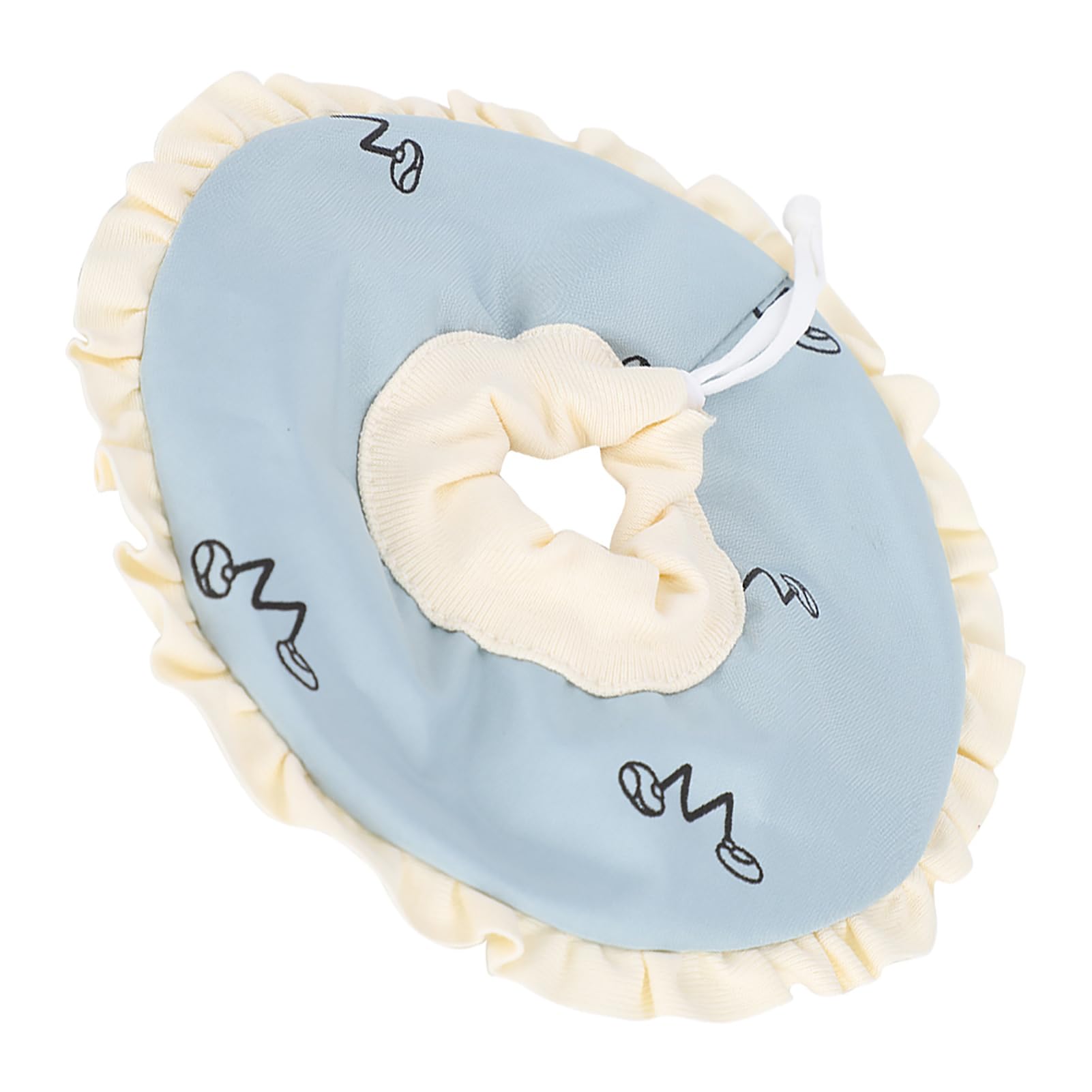 Elizabeth Circle Collier de Protection pour Lapin Cochon d'Inde, Collier de Récupération Réglable pour éviter L'aggravation des Blessures, adapté aux Petits Animaux de Compagnie, en