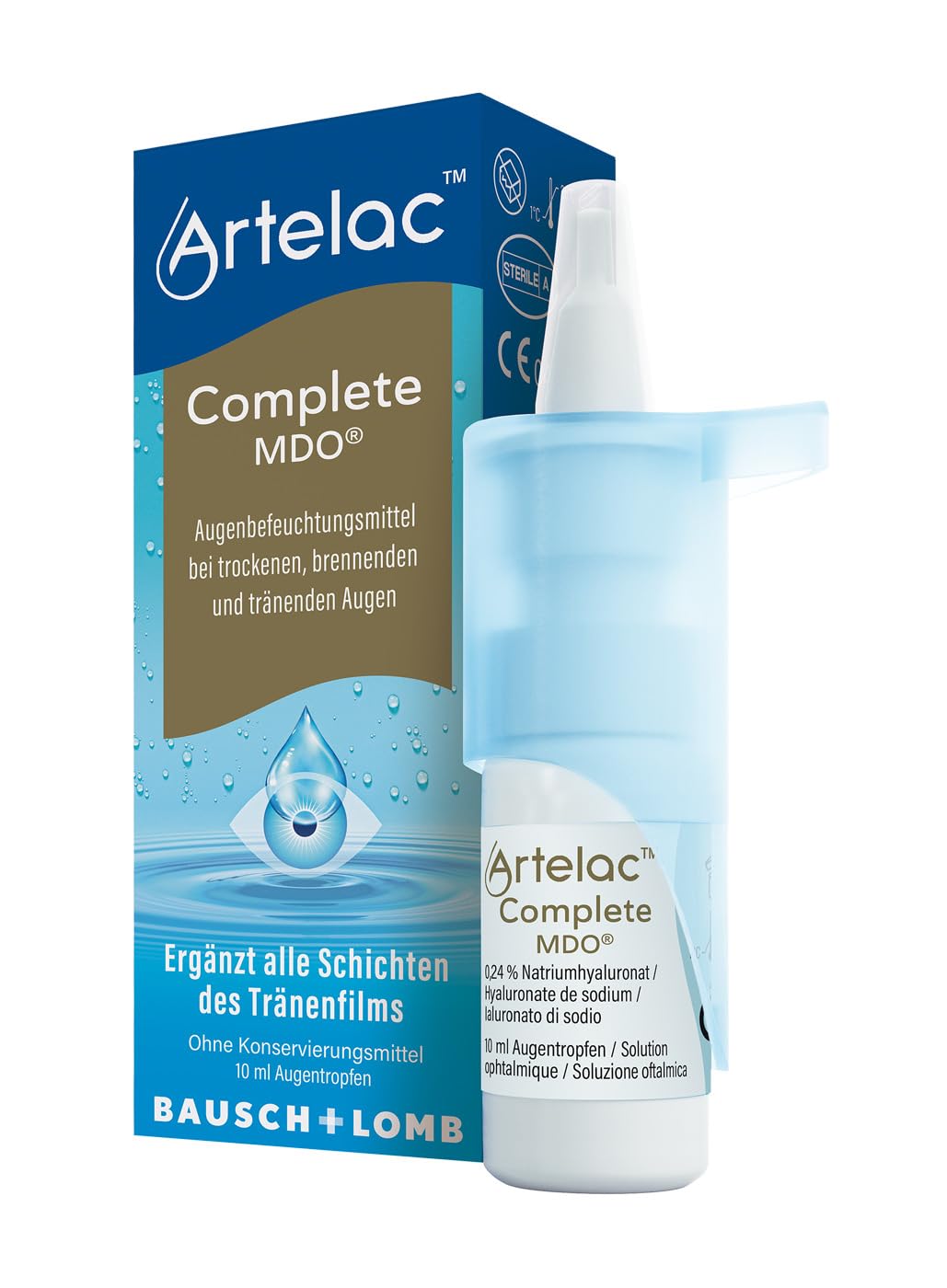 Dr. Gerhard Mann - Chemisch-Pharmazeutische Fabrik Gmbh Artelac Complete Mdo Augentropfen 10 Ml product image