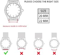 Antfly Fém Óraszíj 20mm Rozsdamentes Acél Gyorscsere Unisex 5