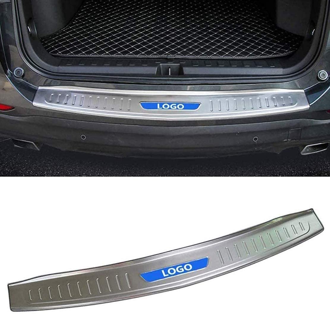 DYTWXG Protezione paraurti Posteriore in Acciaio Inossidabile Cromato per Chevrolet Equinox 2017~2019, Protezione paraurti Posteriore Protezione AntiGraffio, Accessori paraurti Auto