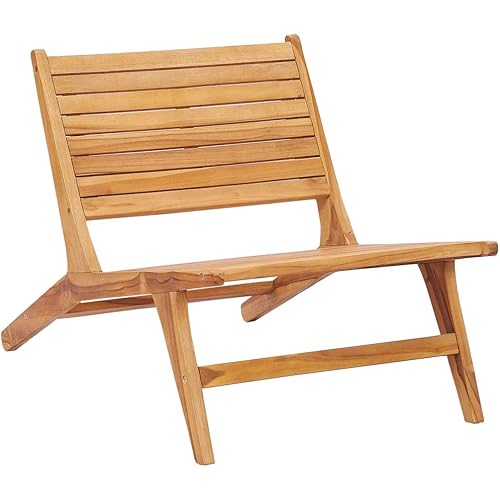vidaXL Garden Chair Solid Teak Wood