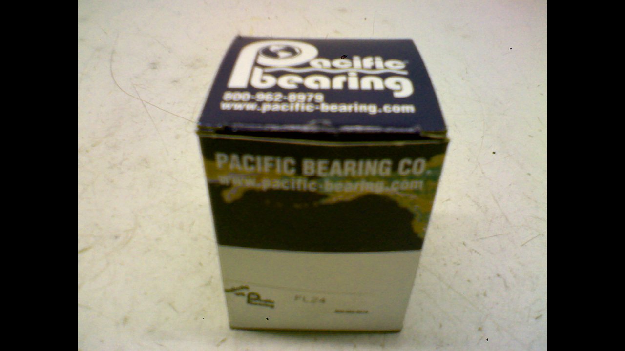 Pacific Bearing Fl24 - Blue - Plane Bearing Bore 1.5