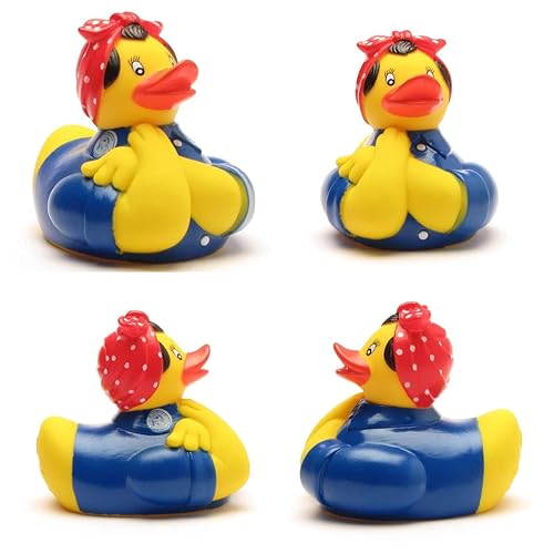 Miniatura 3 de Pato de goma - Rosie The Riveter  Pato de baño  L 4.3 in