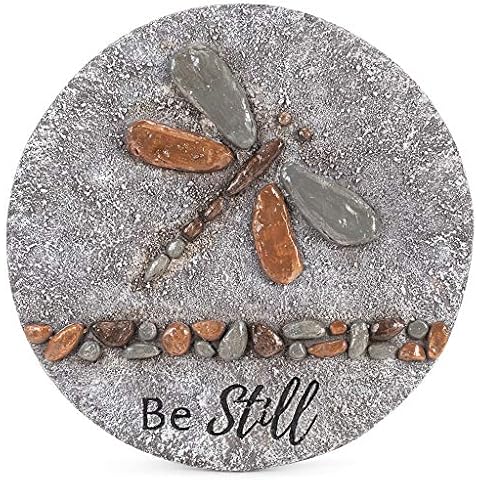 Roman Garden Collection Dragonfly Stepping Stone Cover