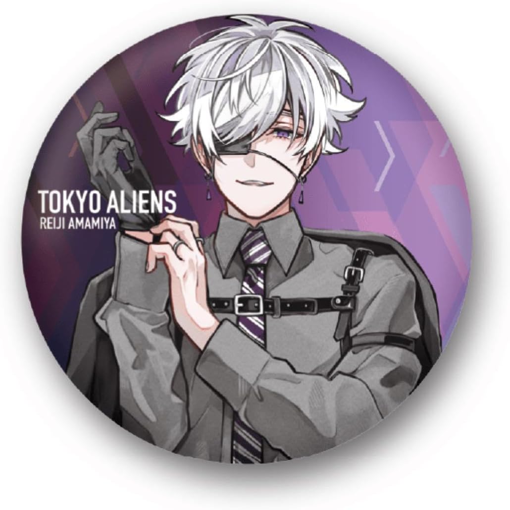 雨宮零士 缶バッジ 東京エイリアンズ ミュージアム