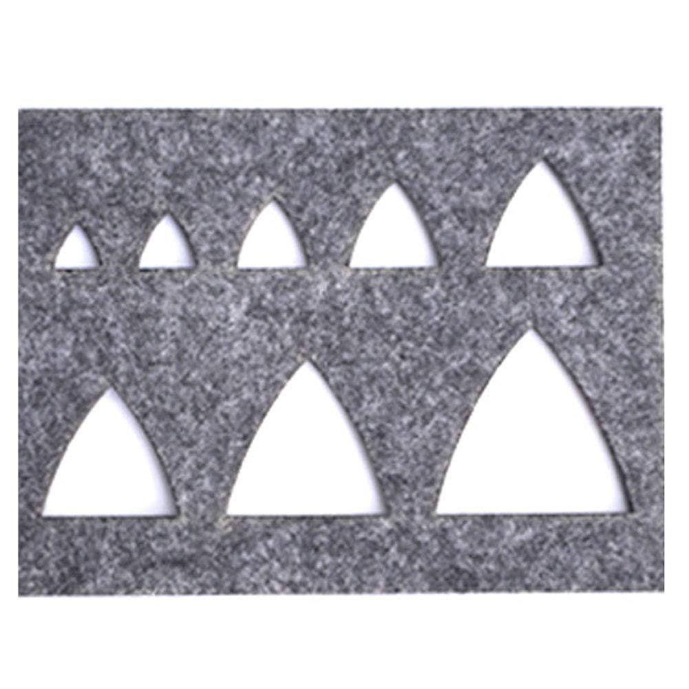 Zonfer 1pc Needle Felting Applique Mold Handmade Creative Animals Eye Nose Ear Mouth Felt Cats Dogs Wool Felt Accessories Felting Template Random Style