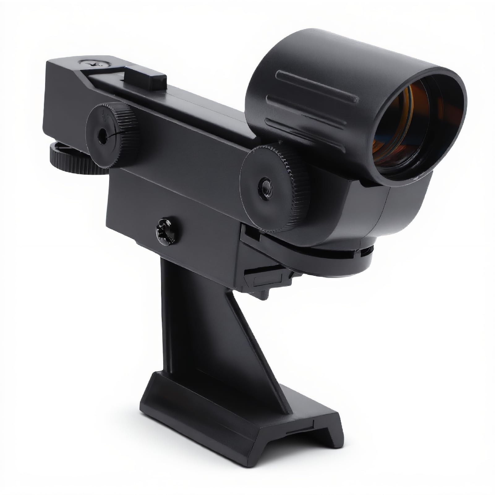 Chercheur à Point Rouge, Portée de Chercheur LED avec Réglage de Luminosité pour Alignement Rapide, Support à Large Ajustement pour Télescopes 80EQ 90EQ 130EQ