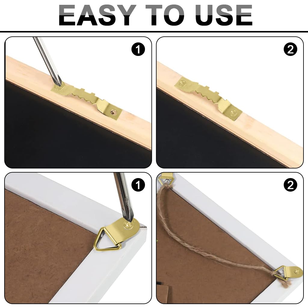 HASTHIP® 251Pcs Picture Frame Hanging Kit with Screwdriver — Amazon image 3