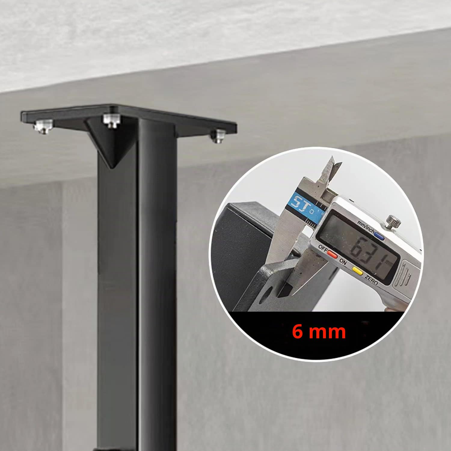 Barra de dominadas de montaje en pared y barra de viga para gimnasio en casa con madera y tornillos (Negro2)