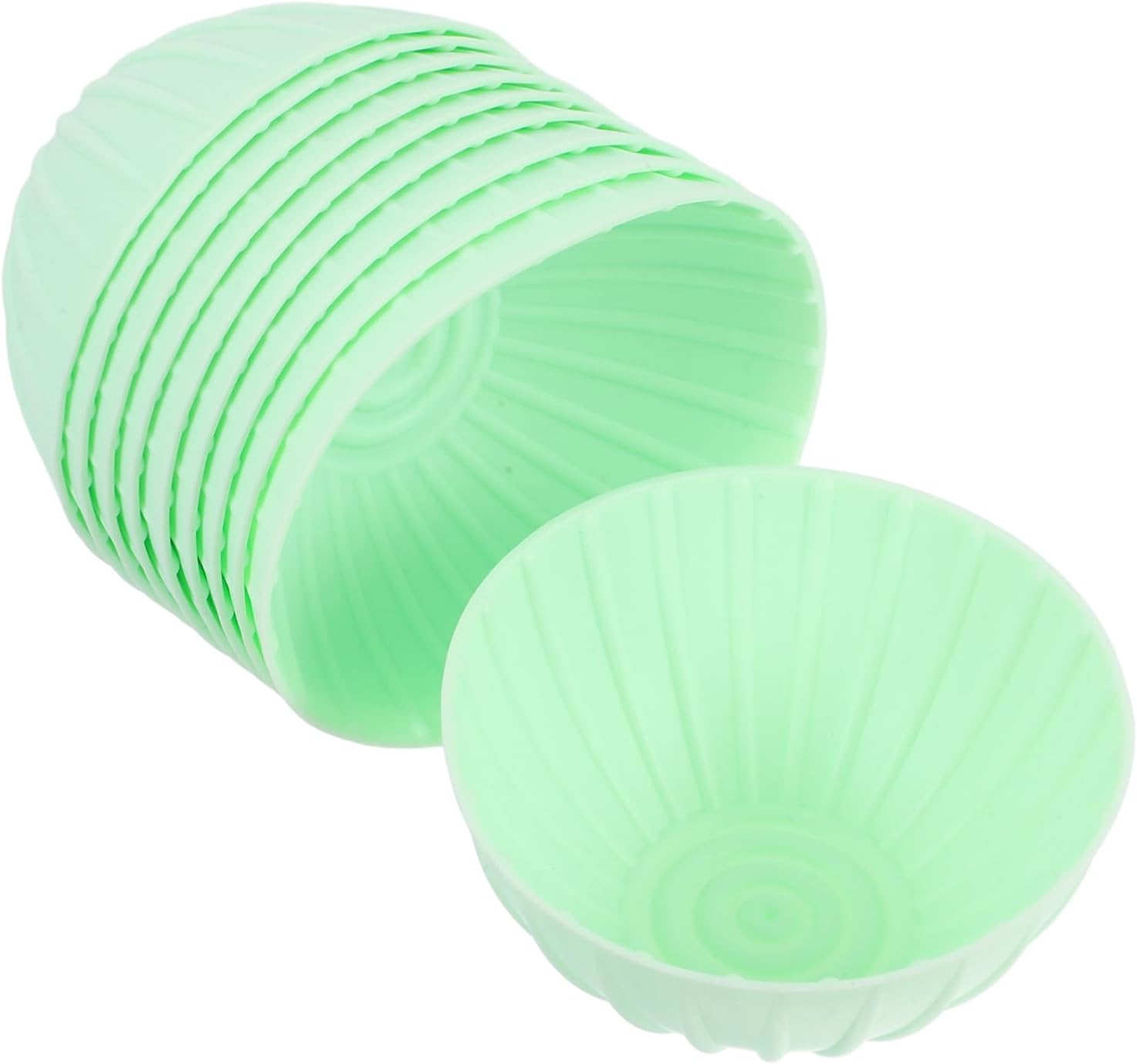 10pcs Silicone Sourdough Proofing Baskets Nonstick Bread Fermentation Bowls Stackable and Easy to Clean Baking Supplies for Home Bakers Silicone Bread Proofing Box