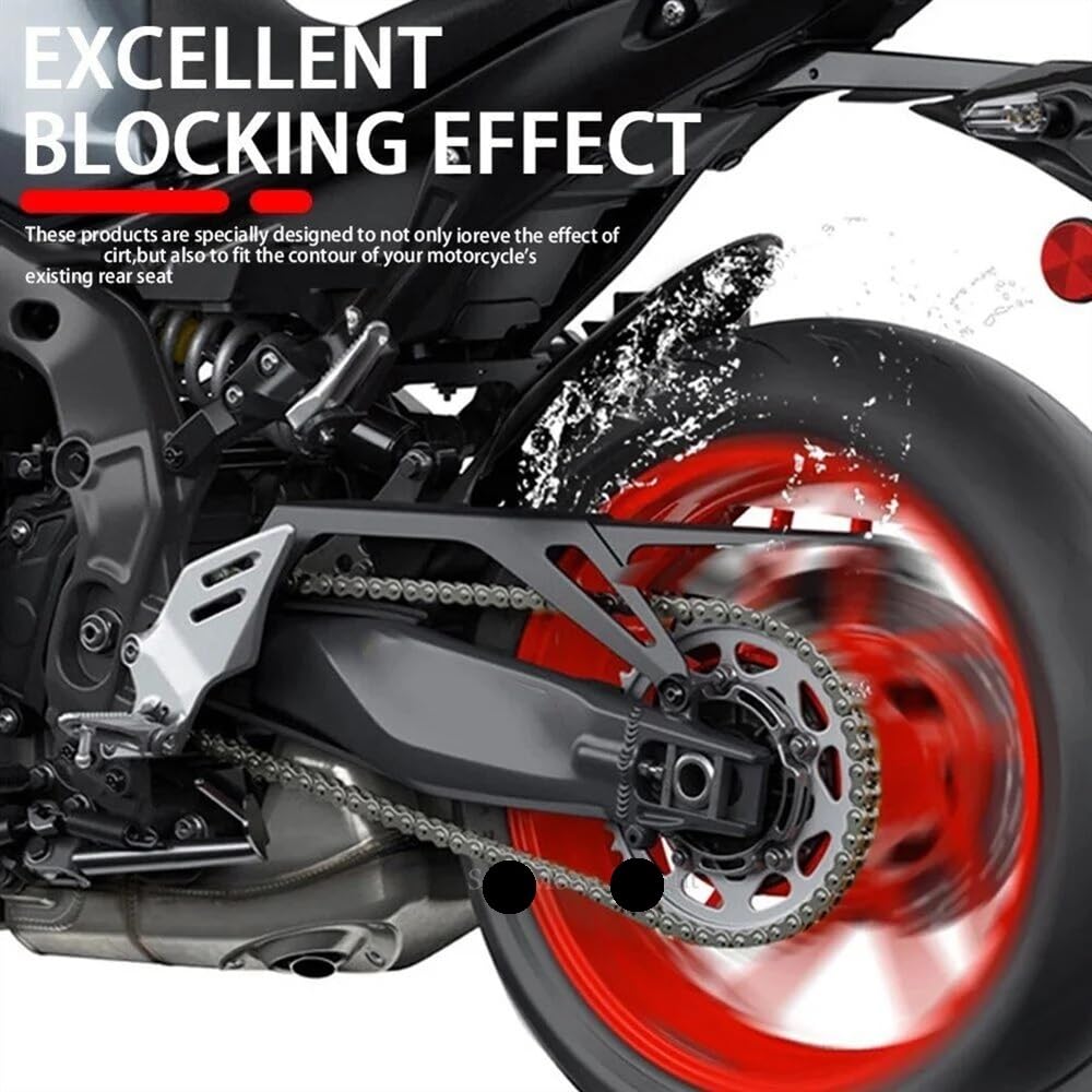 Parafango motocicletta Moto Parafango Posteriore Parafango Extender Estensione Parafango Per MT09 SP MT 09 2021 -