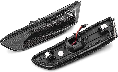 Miniatura 2 de NSLUMO Luces LED de marcador lateral para Infiniti G35 Coupe Skyline V35 2003-2007 lente ahumada ámbar LED delantero Fender intermitentes Conjunto