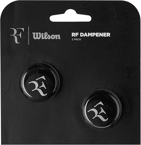 Wilson RF - Amortiguador de tenis (2 unidades), color negro