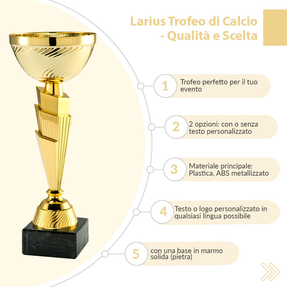 Larius, Coppa d'Onore Classic Cup, Premio Trofeo