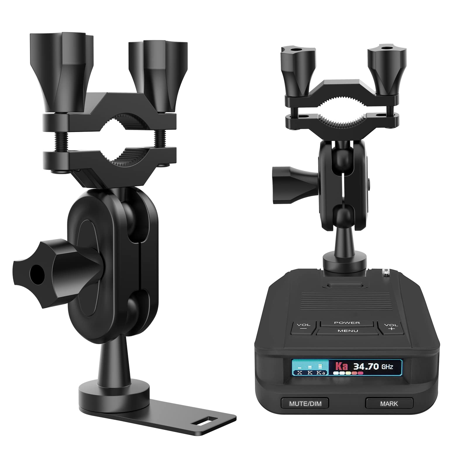 Car Rearview Mirror Radar Detector Mount,Suitable for Uniden Series Rearview Mirror Rod Radar Mount (for Uniden Radar Detector Only)