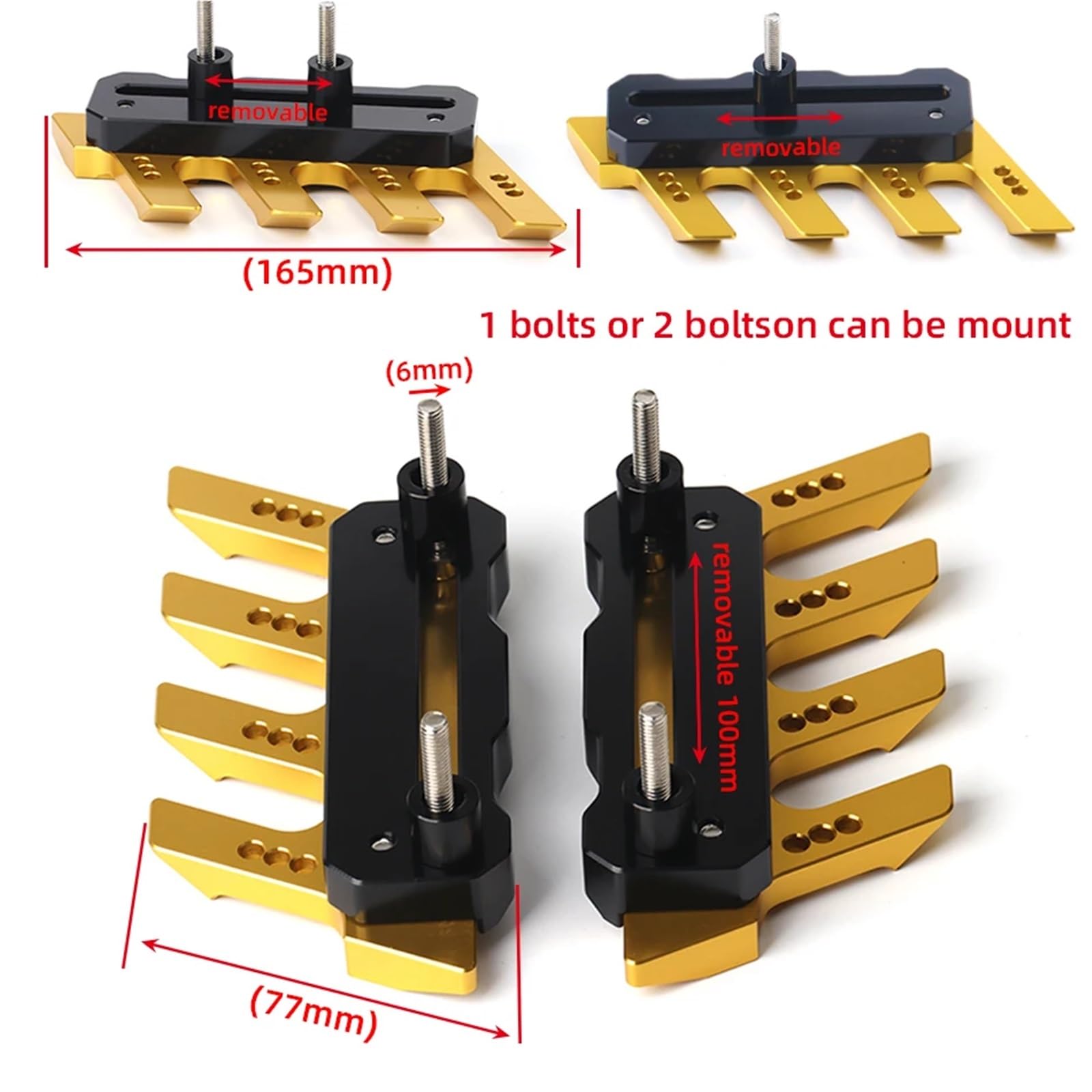 Per Yamaha XT1200Z/E Super Tenere Moto Parafango Forcella Anteriore Protezione Della Blocco Anti-caduta Slider Accessori