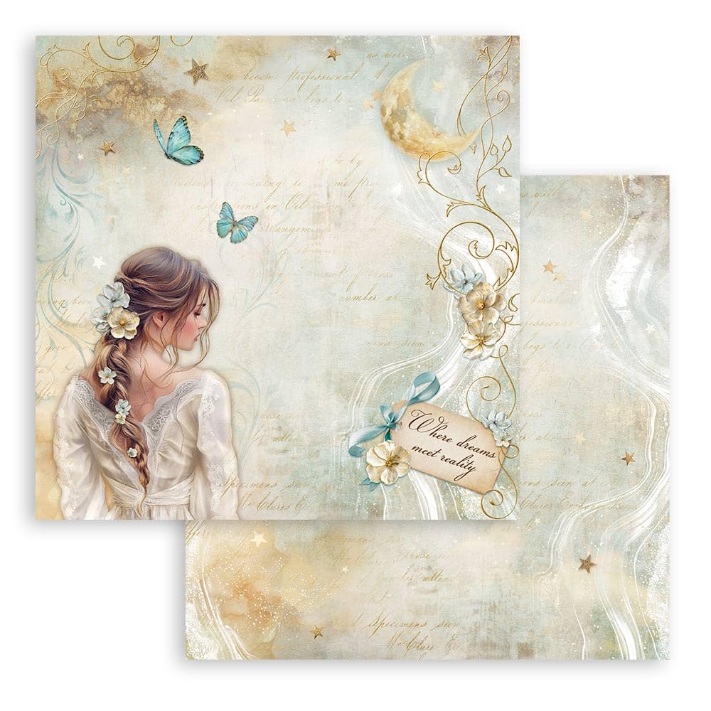 Stamperia, Scrapbook Paper Pad for Scrapbooking Albums, Card Making, Bullet Journalling and More, Acid Free, Double-Sided - Image 3