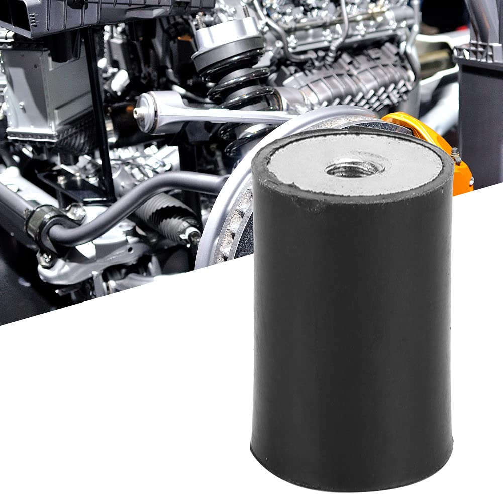 Jectse4Pcs Rubber Mounts Damper,Non-toxic Rubber Anti-Vibration Mount Bobbin Isolator Damper Vibration Absorber,for Shockproof Products, Automotive Industry, Heavy Machinery (DD20*30 M6)