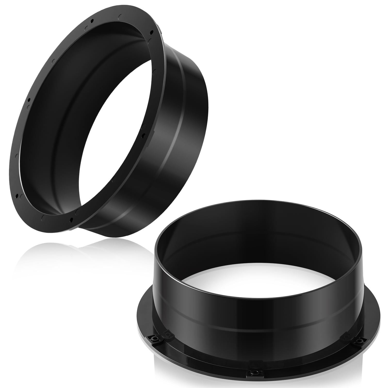 Photo 1 of Saysurey 8 Inch Duct Connector Flange (2 Pcs)