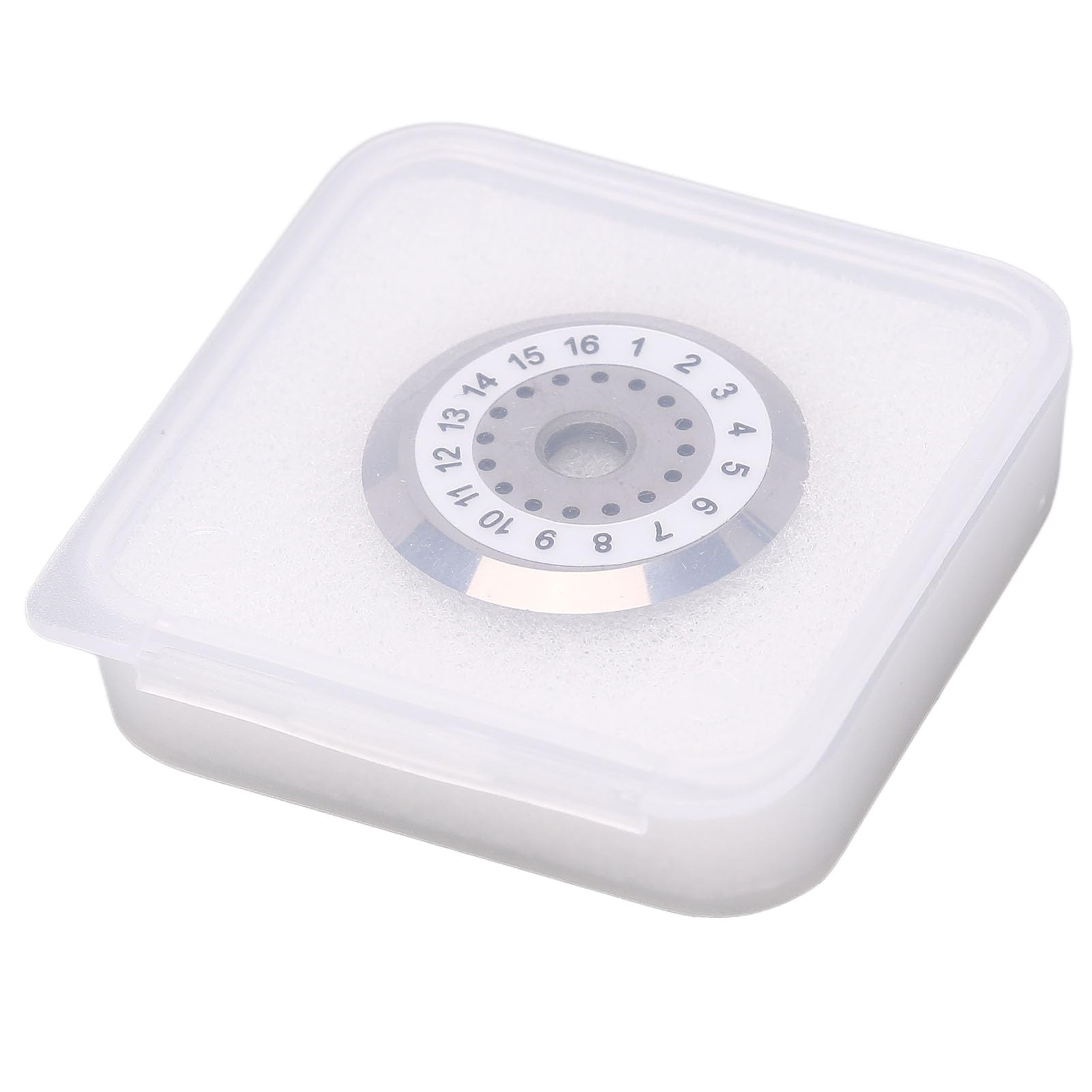 Respicefinem 22mm Fiber Cleaver Blade 16 Sides Fiber Optical Cutting Wheel Replacement for Various Fiber Cleavers Ideal for Optical Fiber Cutting And Cleaving