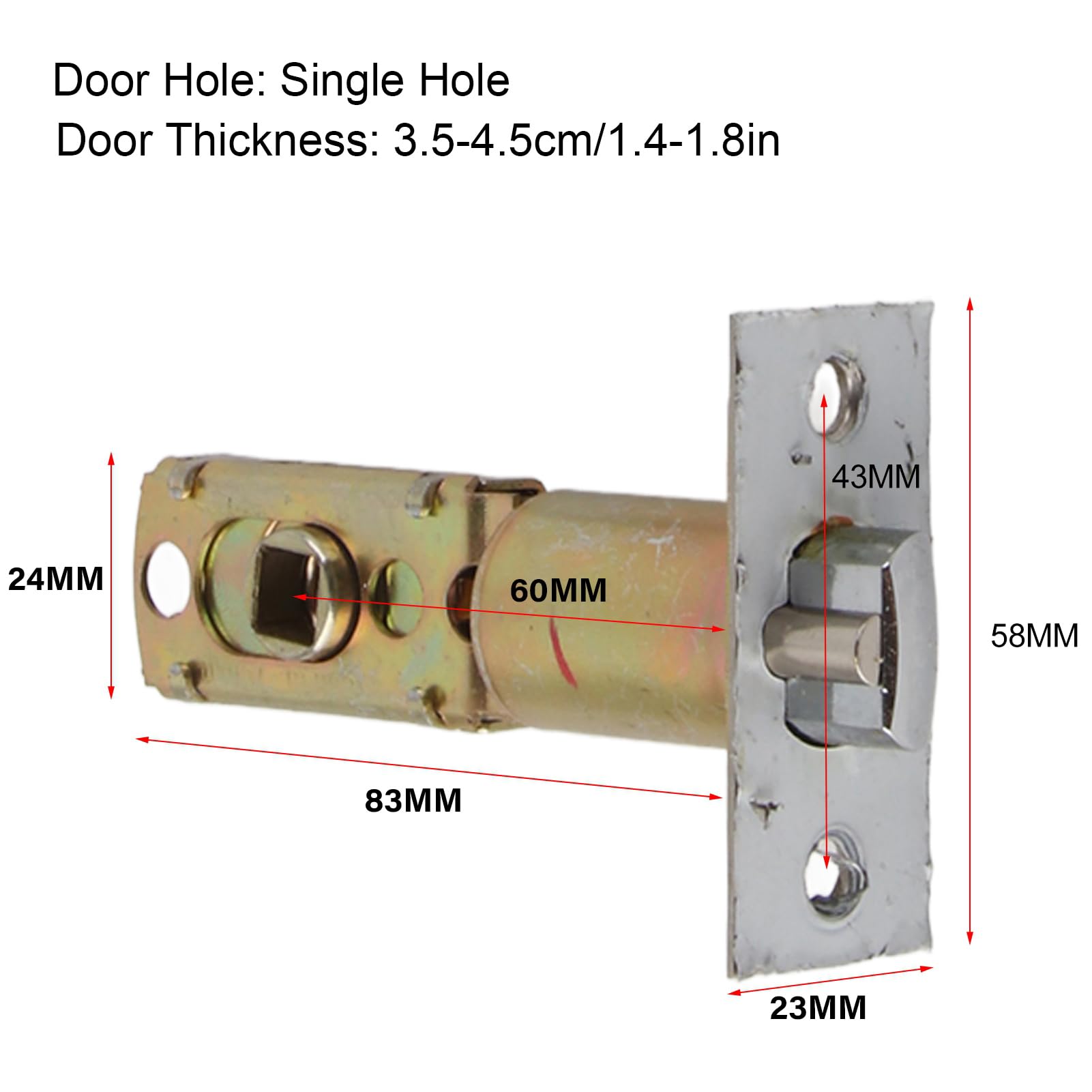 Secure Biometric Fingerprint Door Lever Lock Keyless Entry for