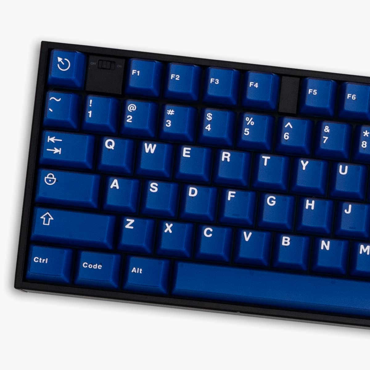 Blue Translucent Keycaps Doubleshot Cherry Profile Keycaps Full Set 121 ...