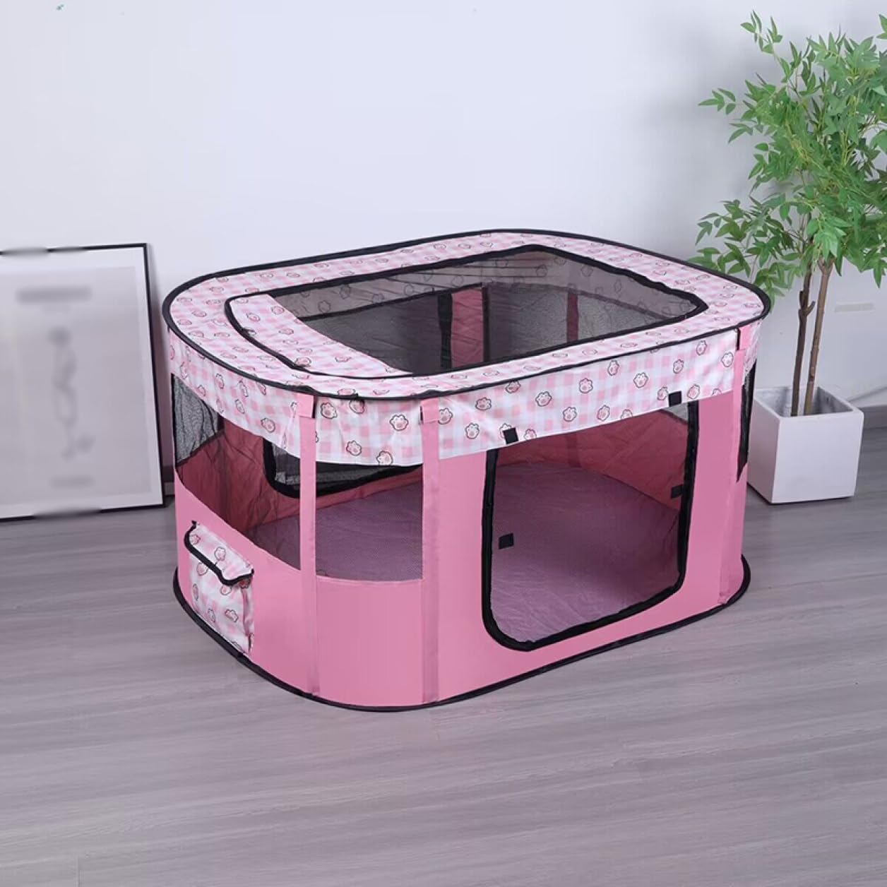 Amazon | [JUI3N] 折り畳み ペット サークル 犬 70*55*40 猫 兼用