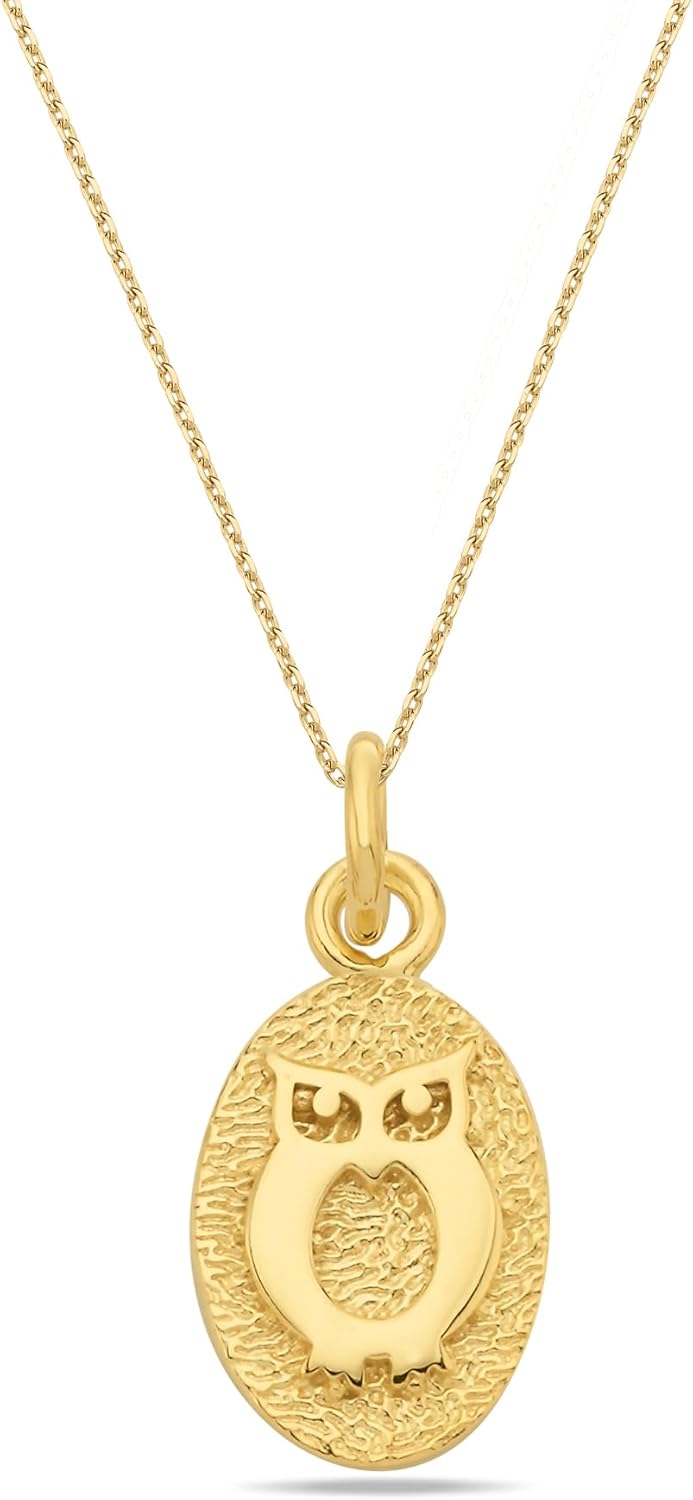 14K Gold Vermeil Animal Necklace, Bee, Owl, Fish, Rabbit, Turtle, Inseet, Om, Evil Eye, Sun Pendant Gift for Women, Dainty Chain, Cute Jewelry Gift 14K Gold Vermeil Animal Necklace, Bee, Owl, Fish, Rabbit, Turtle, Inseet, Om, Evil Eye, Sun Pendant Gift for Women, Dainty Chain, Cute Jewelry Gift