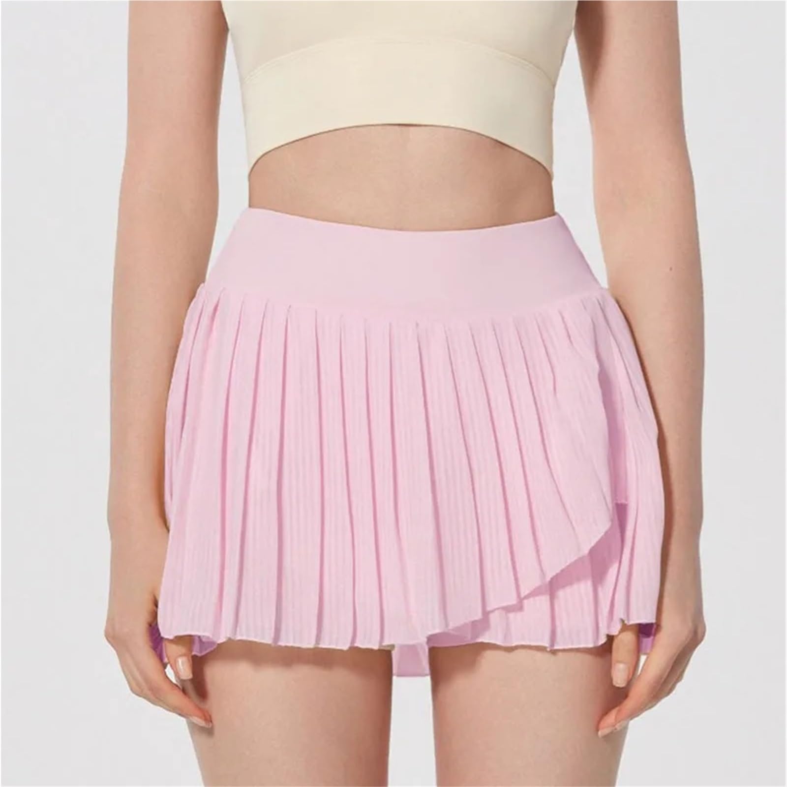 Gonna da Golf Gonna da Tennis a Pieghe for Donna Yoga Short Sport Running Antiscivolo A Vita Alta Leggero Skorts Golf Atletico Gonne Flowy