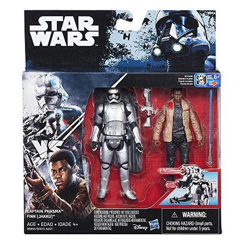 Star Wars: The Force Awakens Finn (Jakku) Vs. Captain Phasma #TOP1