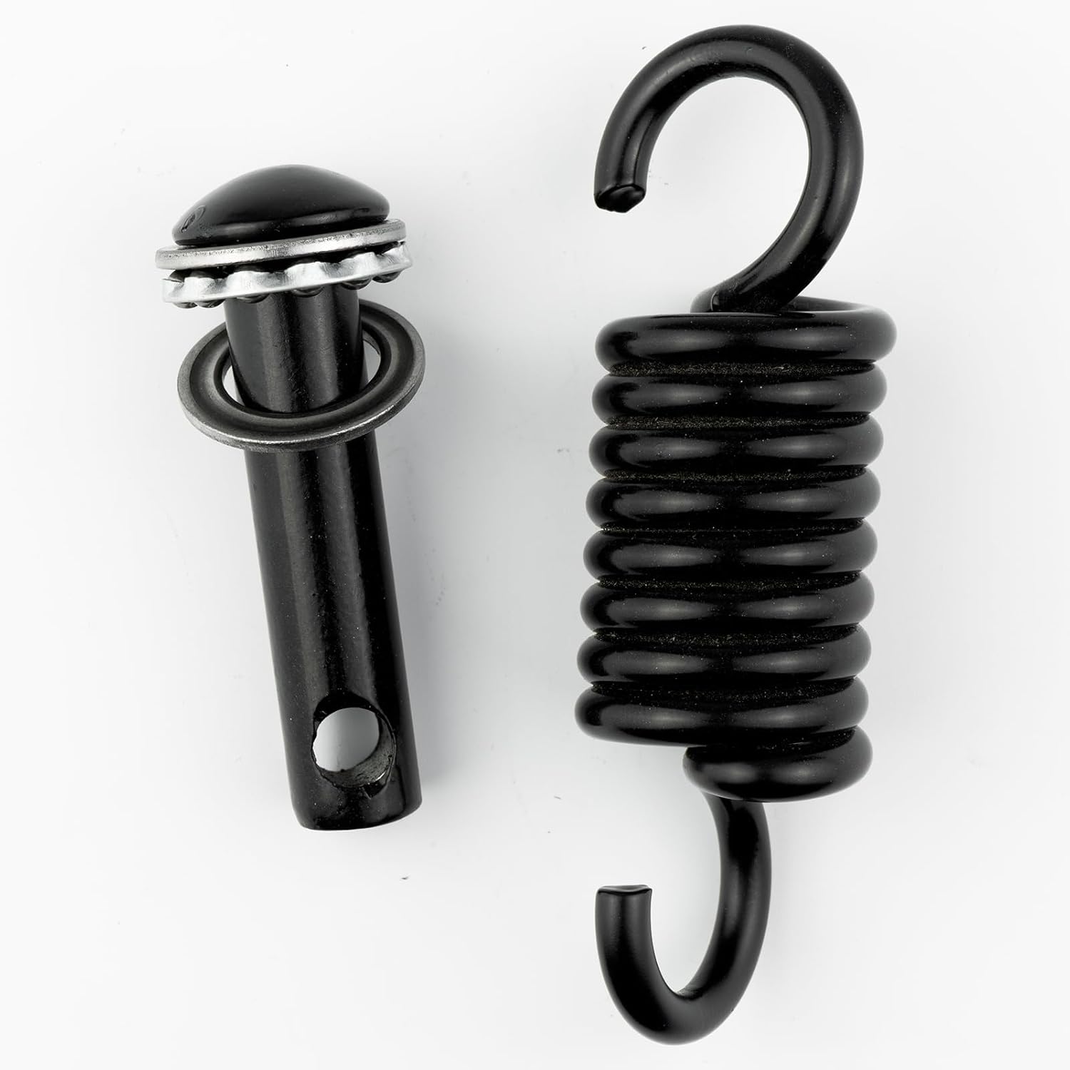 Hammock Chair Ultimate Hanging Kit by JPKTA - 500lbs Capacity Egg Hammock Chair Spring Hook and Pin Plug Hardware Black for Hanging Basket Chairs Hammock and Porch Swings Replacement Parts - Image 5