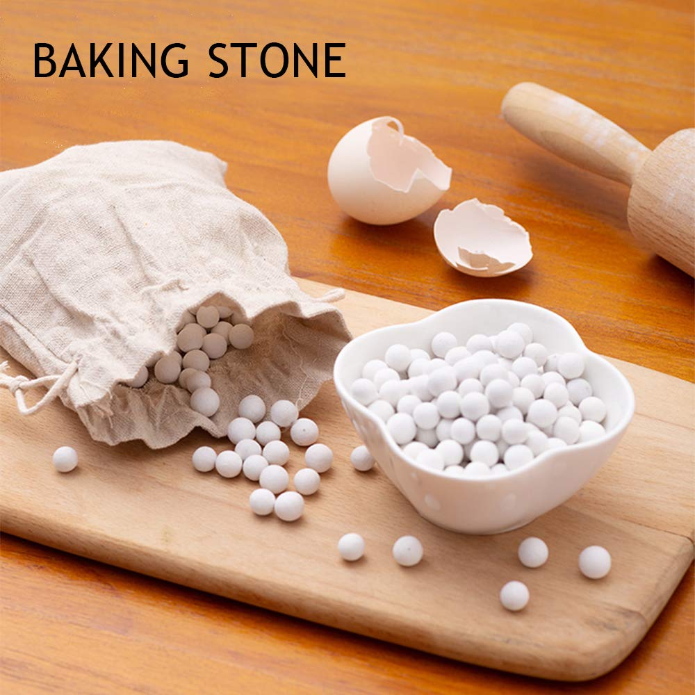Kamehame Masa ciasta ceramiczna 3,5 kg, silikonowa osłona na ciasto regulowana pasuje do 23,5 cm - 28,5 cm patelnia do ciasta, zestaw 2 do torty, pizzy, ciasta pieczenia pakiet wartości