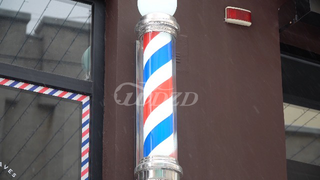 Amazon.com: WDZD 45'' Silver Barber Pole Light : Office Products