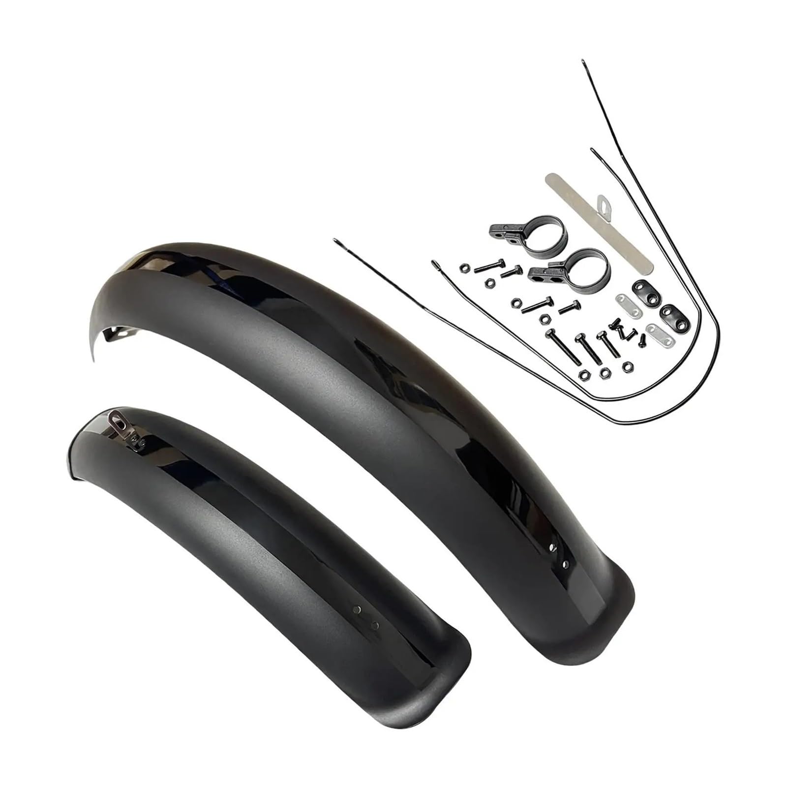 Garde Boue de Vélo Garde-Boue for vélo, pneus Larges, 26/20" x 4,0", for électrique Pliable, pièces de Cyclisme