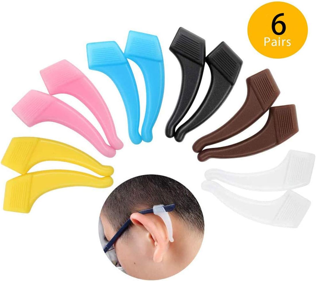 orecchio in silicone per occhiali